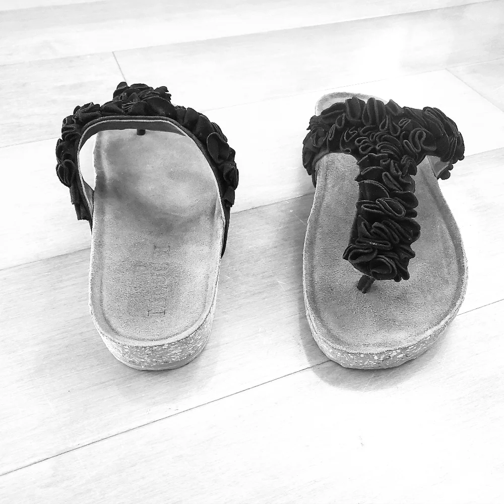 Italian Suede Sandals, 5